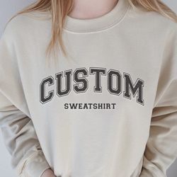 custom embroidered sweatshirt, embroidered varsity hoodie, v, 13