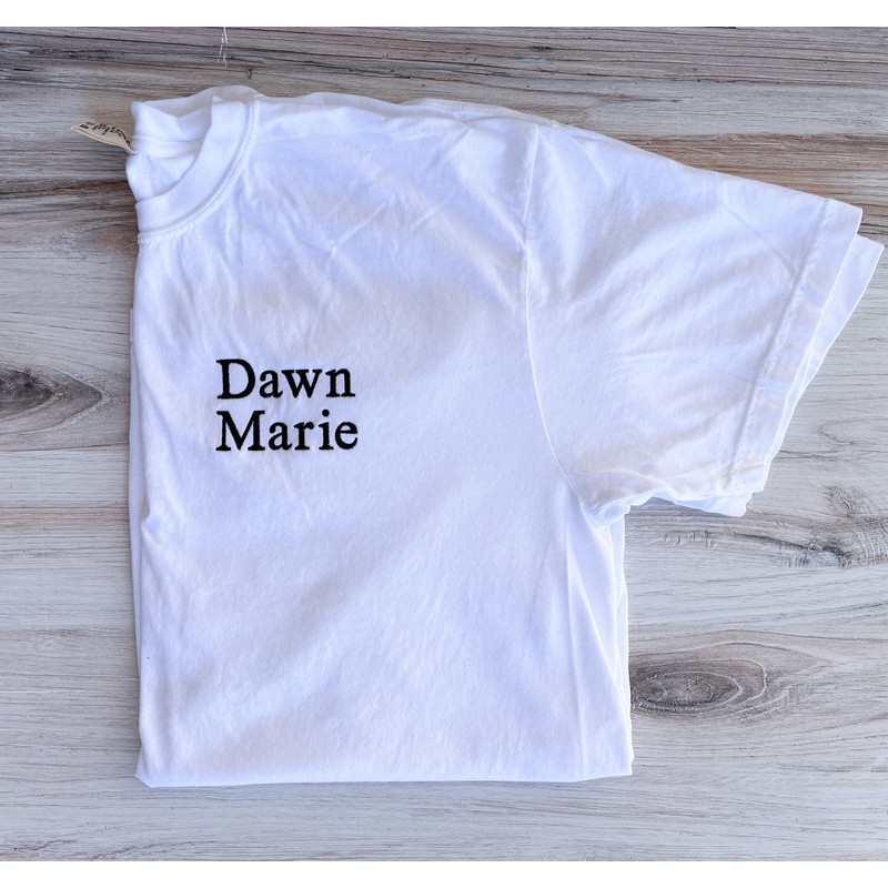 Custom Embroidered Comfort Colors Tee, Custom Text Shirt, Custom T- Shirt, Embroidered Tee, Embroidered Shirt, Custom Shirt, Cute Tee.jpg