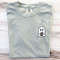 Ghost Comfort Colors Tee, Halloween Embroidered Tee, Fall T-Shirt, Spooky Season, Embroidered Tee, Ghost Embroidered Shirt, Spooky Shirt.jpg