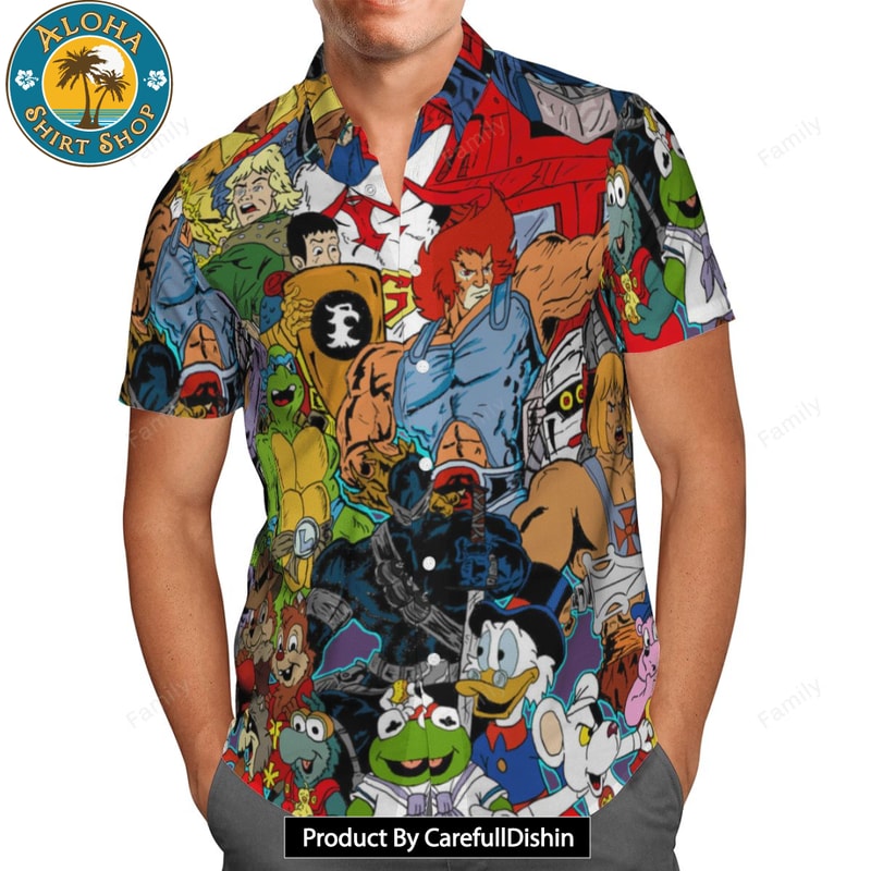 80's Cartoon World Hawaiian Shirt.jpg