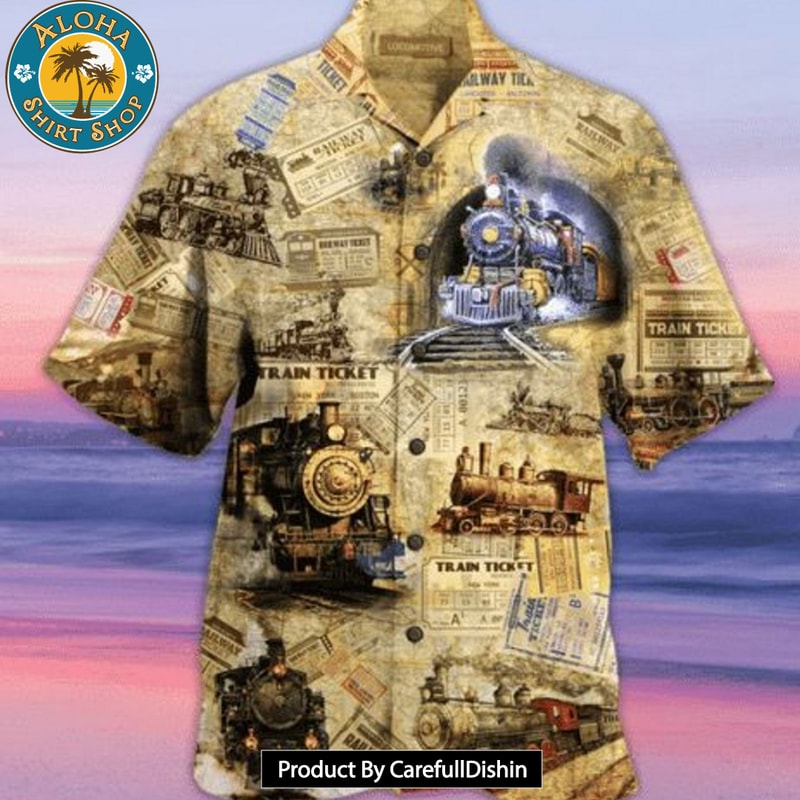 Amazing Train Locomotive Hawaiian Shirt.jpg