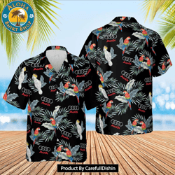 audi aloha hawaiian shirt