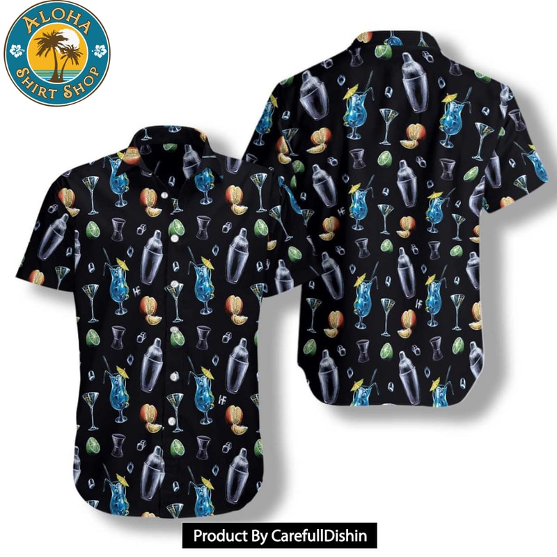 Bartender Cocktail Party Hawaiian Shirt.jpg