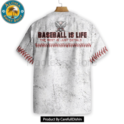 baseball is life the rest is just details baseball hawaiian shirt