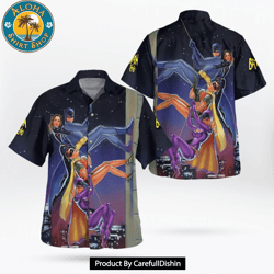 batman catwoman dc comics hawaiian shirt