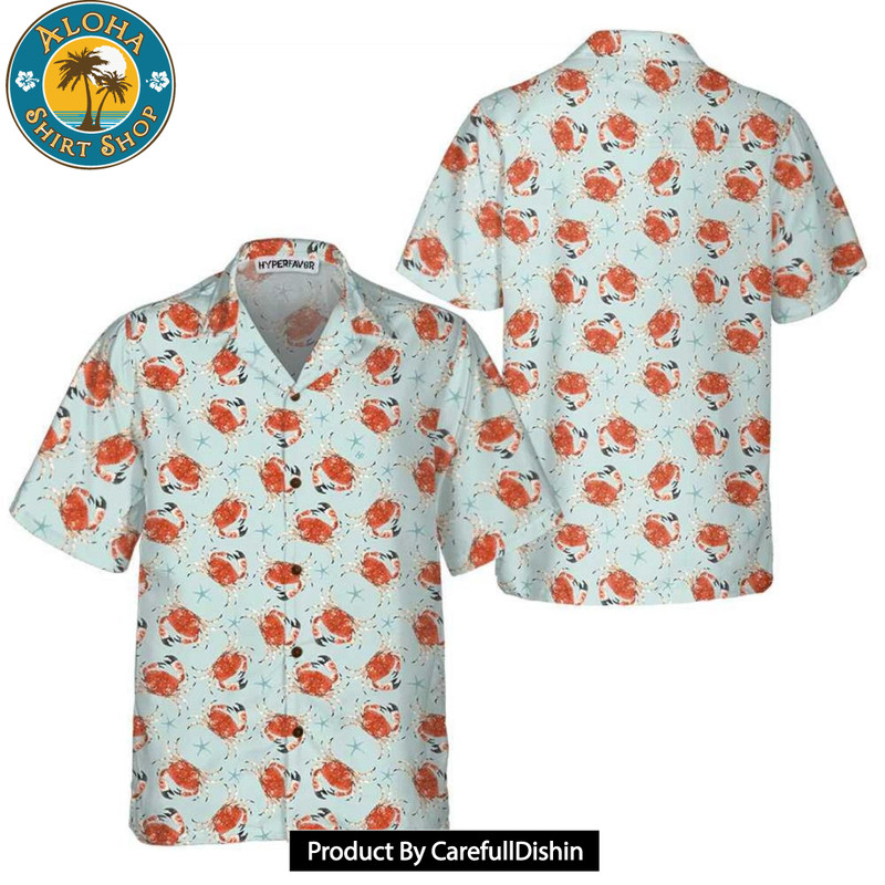 Beautiful Crab Underwater Hawaiian Shirt.jpg