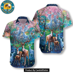 best amazing deer hawaiian shirt