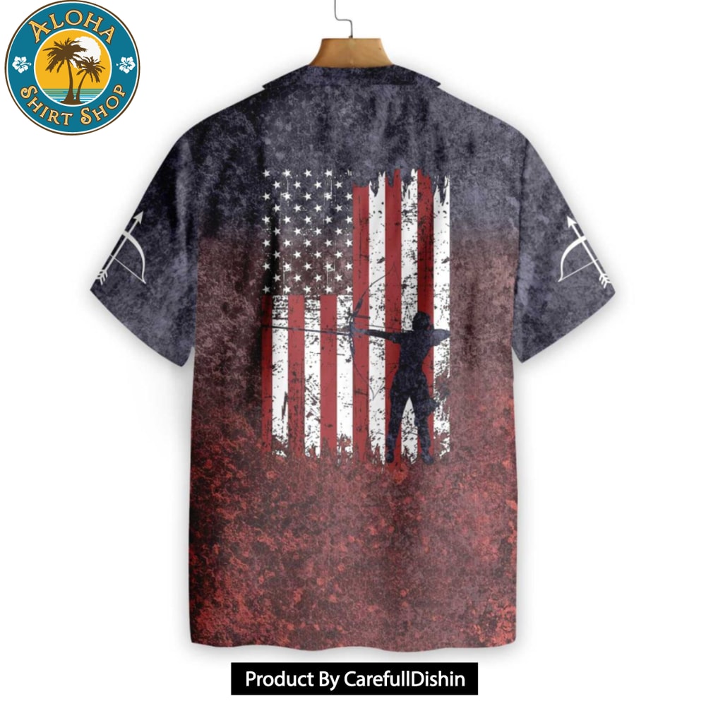 BEST Archery USA Flag Hawaiian Shirt.jpg