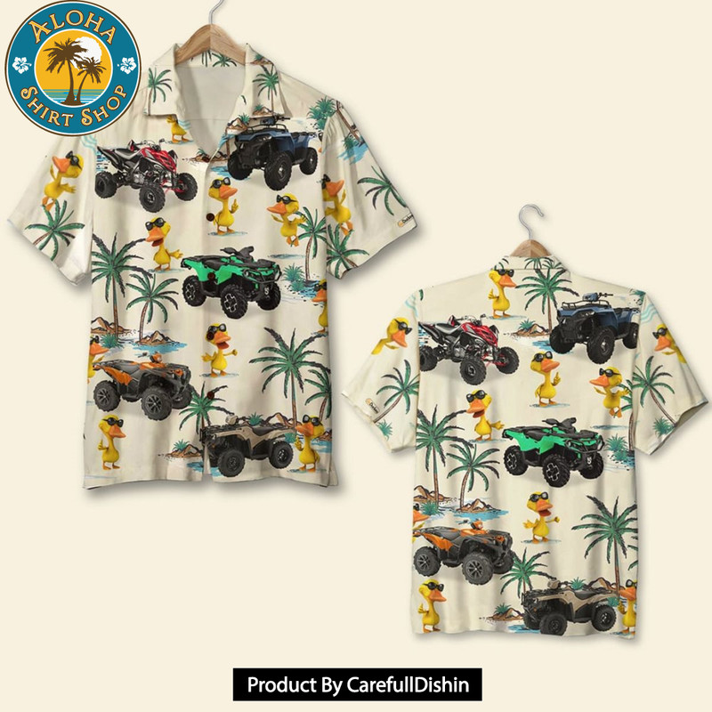 BEST ATV Racing Duck Hawaiian Shirt.jpg