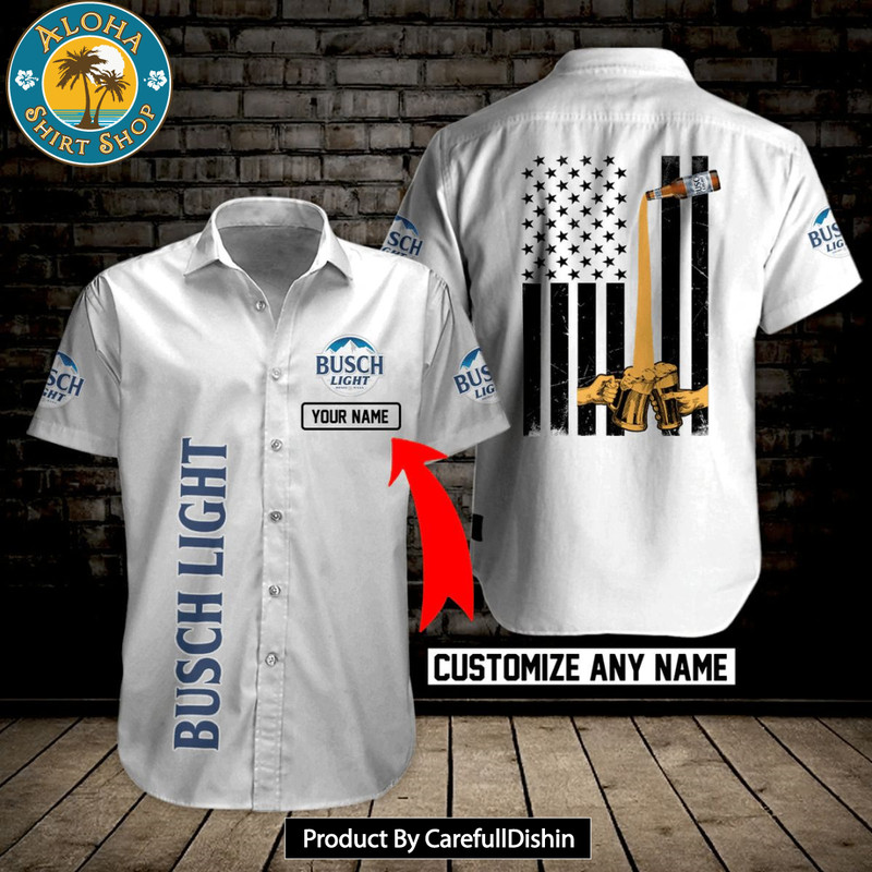 BEST Busch Light Beer Custom Name Hawaiian Shirt.jpg