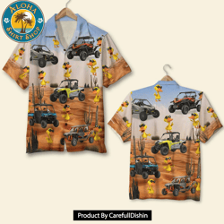 best utv duck desert hawaiian shirt