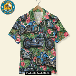 Bike Lovers Custom Biker Hawaiian Shirt
