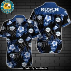 busch light hawaiian shirt