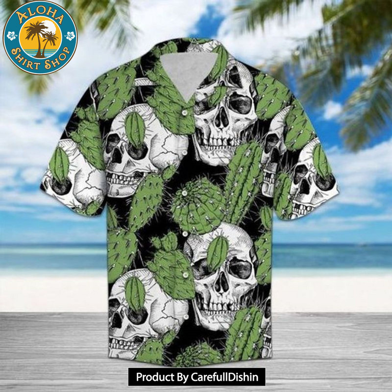 Cactus With Skull Hawaiian Shirt.jpg