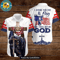 Cross Warrior American Flag Stand For Flag And I Kneel Before God Hawaiian Shirt.jpg