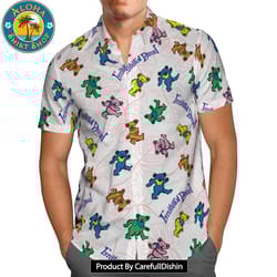 dancing bears fashion hawaiian shirt