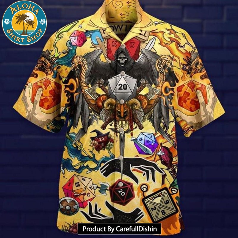 Death Dragon Print Hawaiian Shirt.jpg