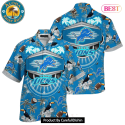 Detroit Lions NFL Hawaiian Shirt This Summer For Your Loved Ones
