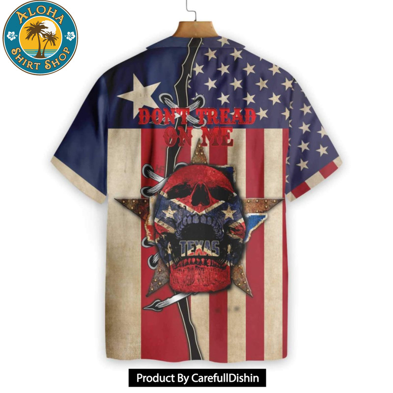 Don't Tread On Me Texas Hawaiian Shirt.jpg