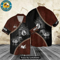 drummer hawaiian shirt