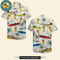 Duck & Kayak Boat Pattern Kayaking Duck Hawaiian Shirt.jpg