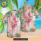 Flamingo Bird With Flowers Hawaiian Shirt.jpg