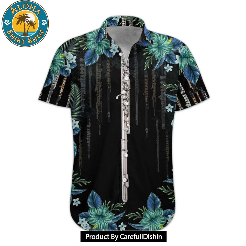 Flute Hawaii Shirt 3D Limited Edition.jpg