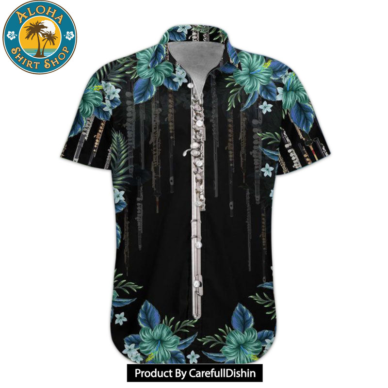 Flute Hawaii Shirt 3D Limited Edition.jpg