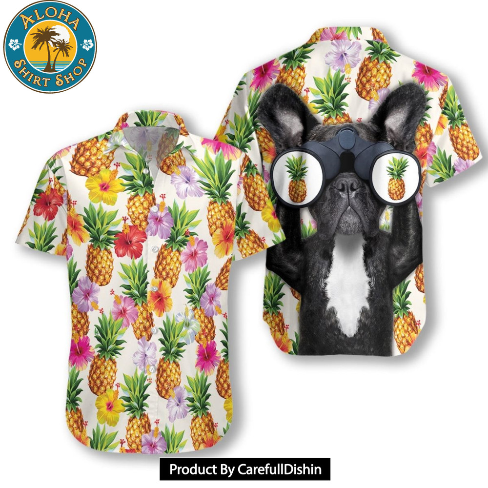 French Bulldog And Pineapple Hawaiian Shirt.jpg