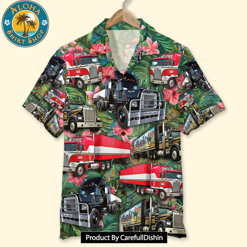 Gift For Trucker Lovers Trucker Hawaiian Shirt.jpg