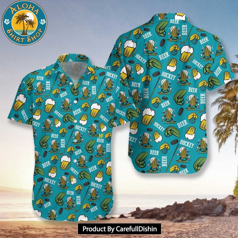 Hockey And Beer Hawaiian Shirt.jpg