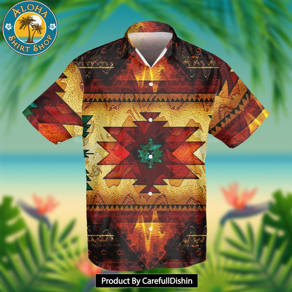 HOT United Tribes Brown Design Native American Hawaiian Shirt 3D.jpg