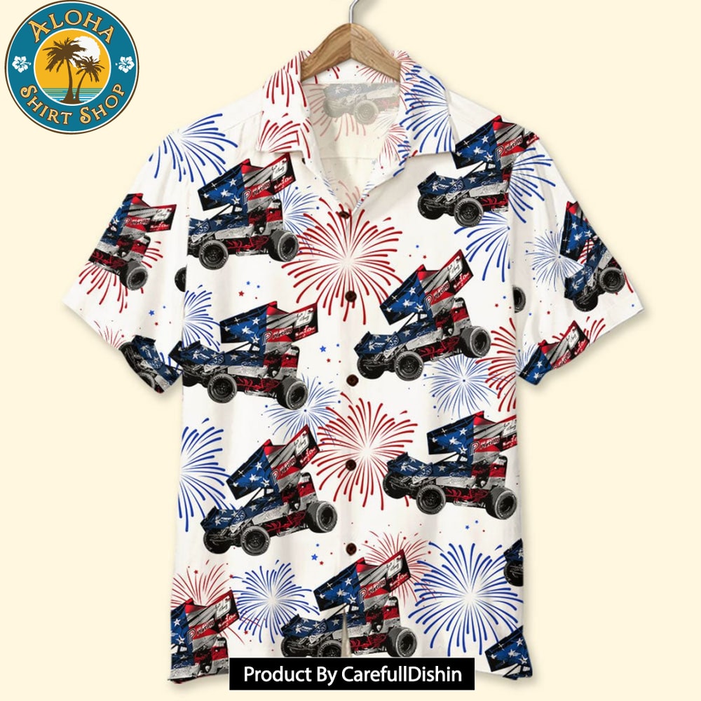 Independence Day Personalized Dirt Track Racing Hawaiian Shirt.jpg