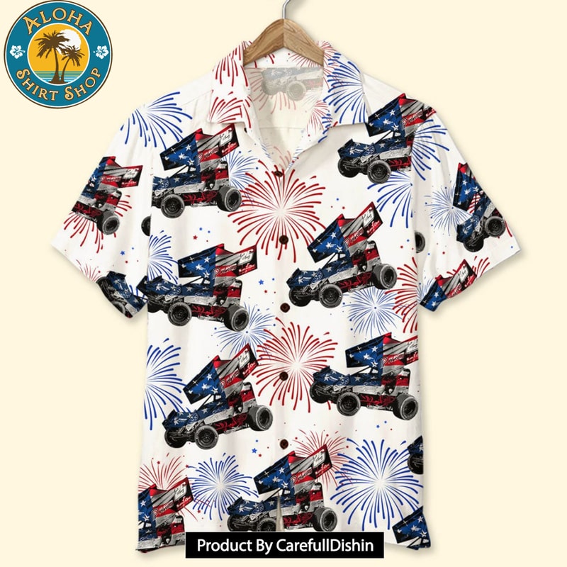 Independence Day Personalized Dirt Track Racing Hawaiian Shirt.jpg