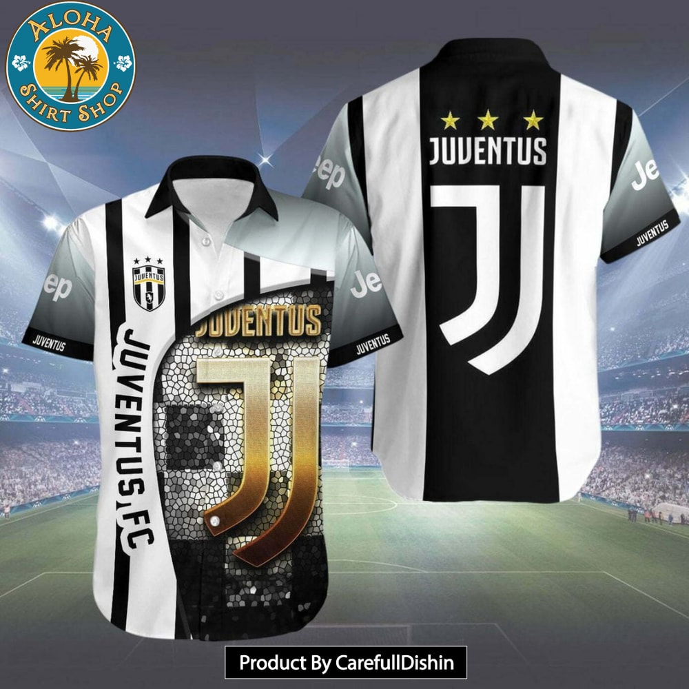 Juventus FC Hawaiian Shirt Summer Shirt.jpg