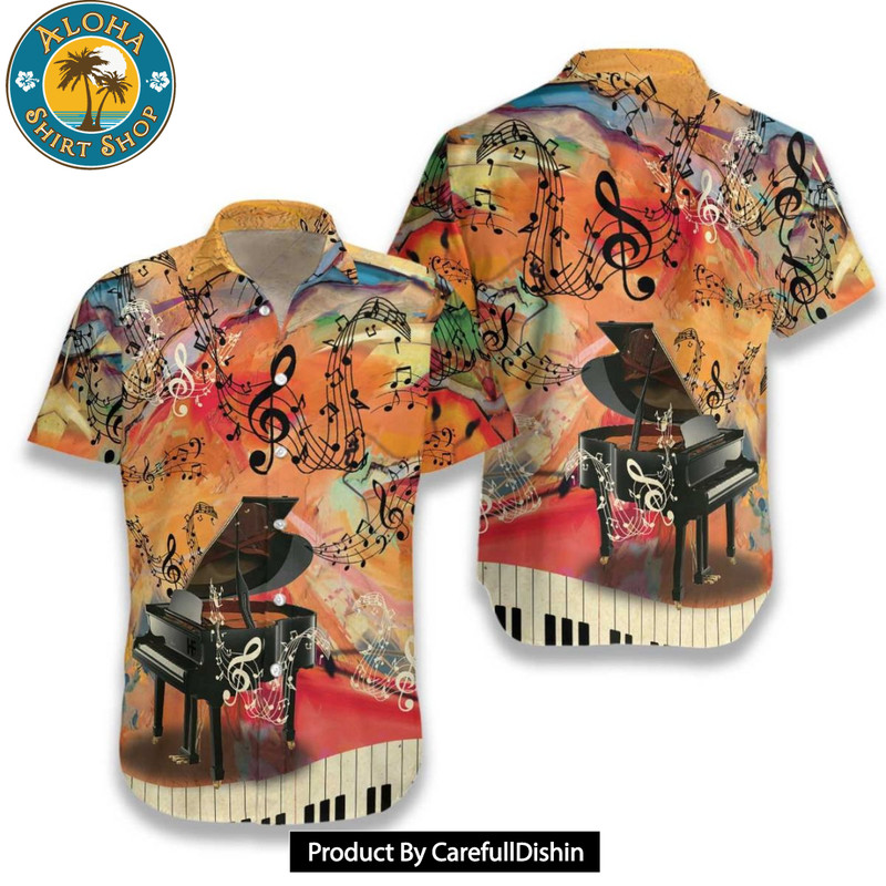 Let The Piano Guide You To The World Hawaiian Shirt.jpg