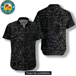 mathematical teacher hawaiian shirt