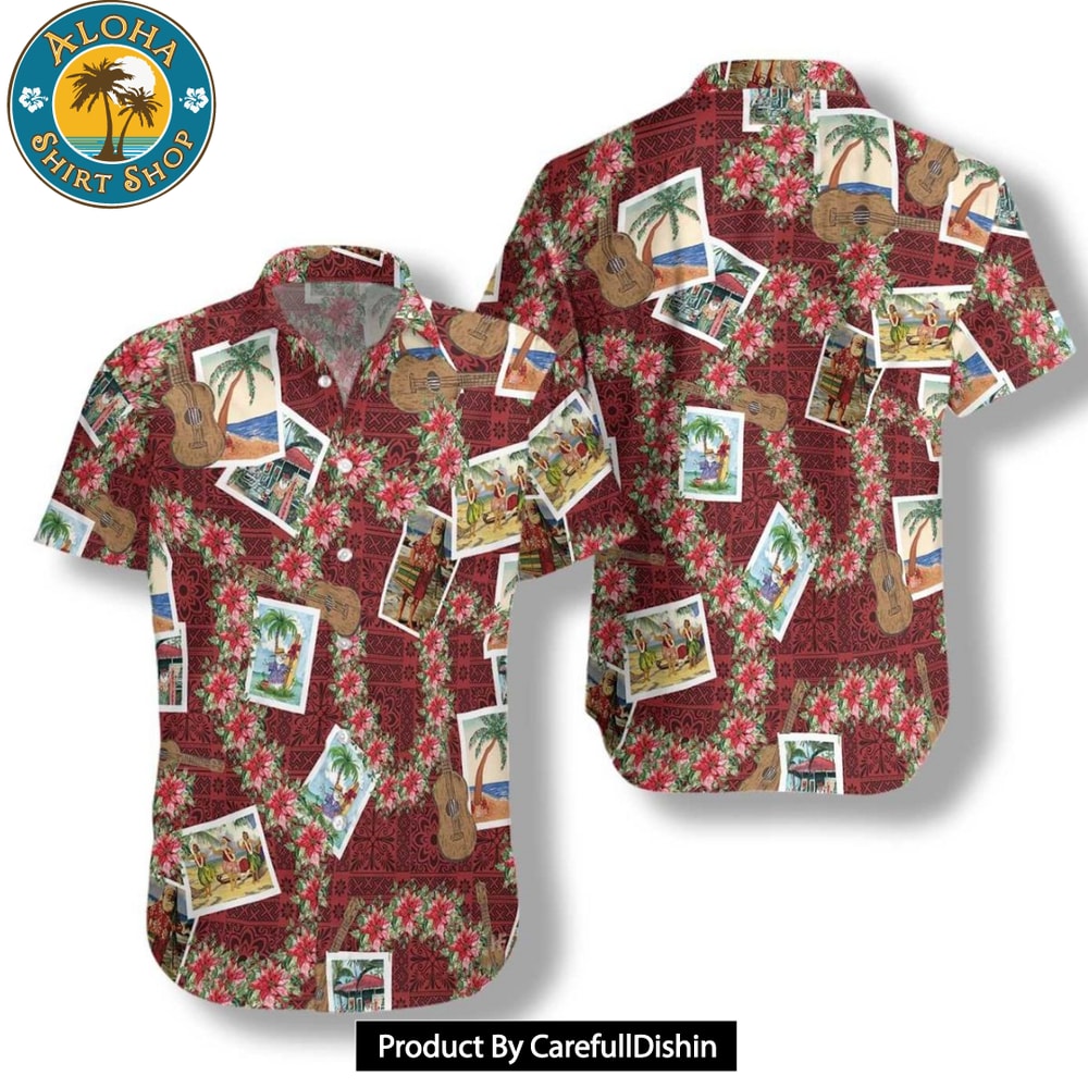 Merry Christmas Santa Claus Lovers Hawaiian Shirt.jpg
