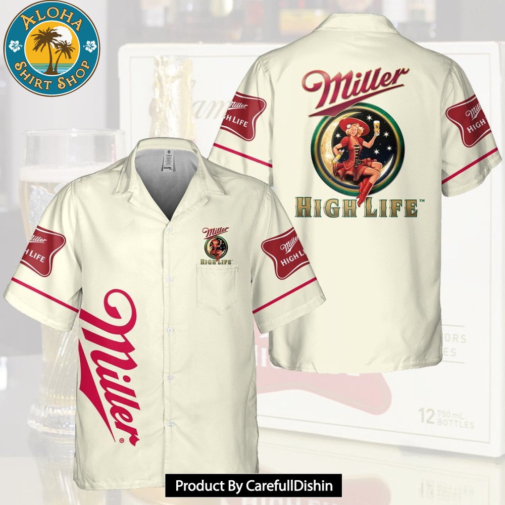Miler High Life All Over Print 3D Hawaiian Shirt.jpg