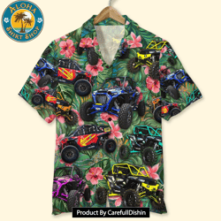 new custom utv hawaiian shirt