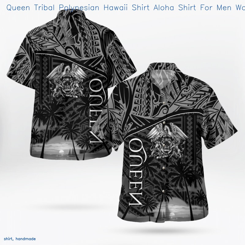 Queen Tribal Polynesian Hawaii Shirt Aloha Shirt For Men WomenBuy now etsy.inkhawai-872 1.jpg