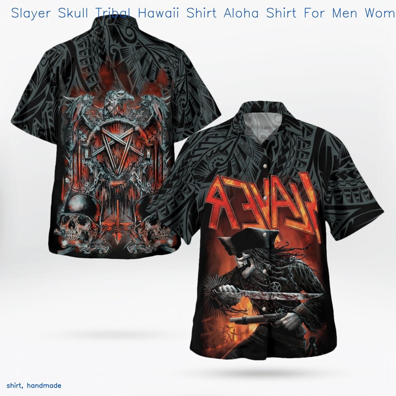 Slayer Skull Tribal Hawaii Shirt Aloha Shirt For Men WomenBuy now etsy.inkhawai-943.jpg