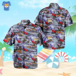 avro lancaster mk 10 rcaf hawaiian shirt for men and women