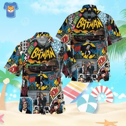 batman 66 v2 aloha beach gift hawaiian shirt for men and women
