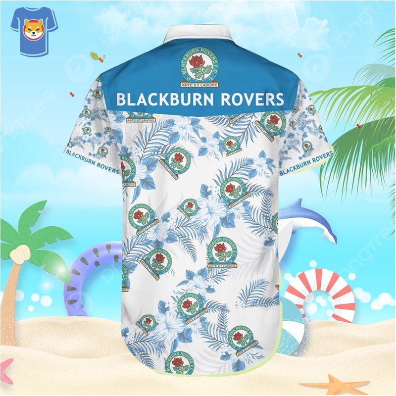 Blackburn Rovers Football Club Beach Shirt Men And Women Gift Hawaiian Shirt.jpg