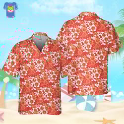 dnd red dragon hawaiian shirt