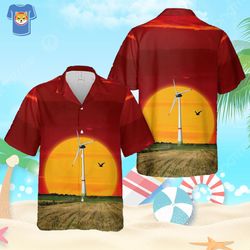 germany enercon gmbh e-126 wind turbine hawaiian shirt for men and women