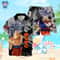 Goku Ultra And Instinct Custom Manga Mixed Anime All Over Print Hawaiian Shirt And Short For Kids.jpg