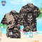 Gothic Winged Skull 3d Hawaiian Shirt Black And White Skull Pattern 3d Hawaiian Shirt.jpg