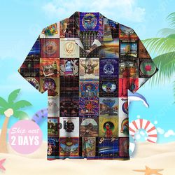 grateful dead universal hawaiian shirt